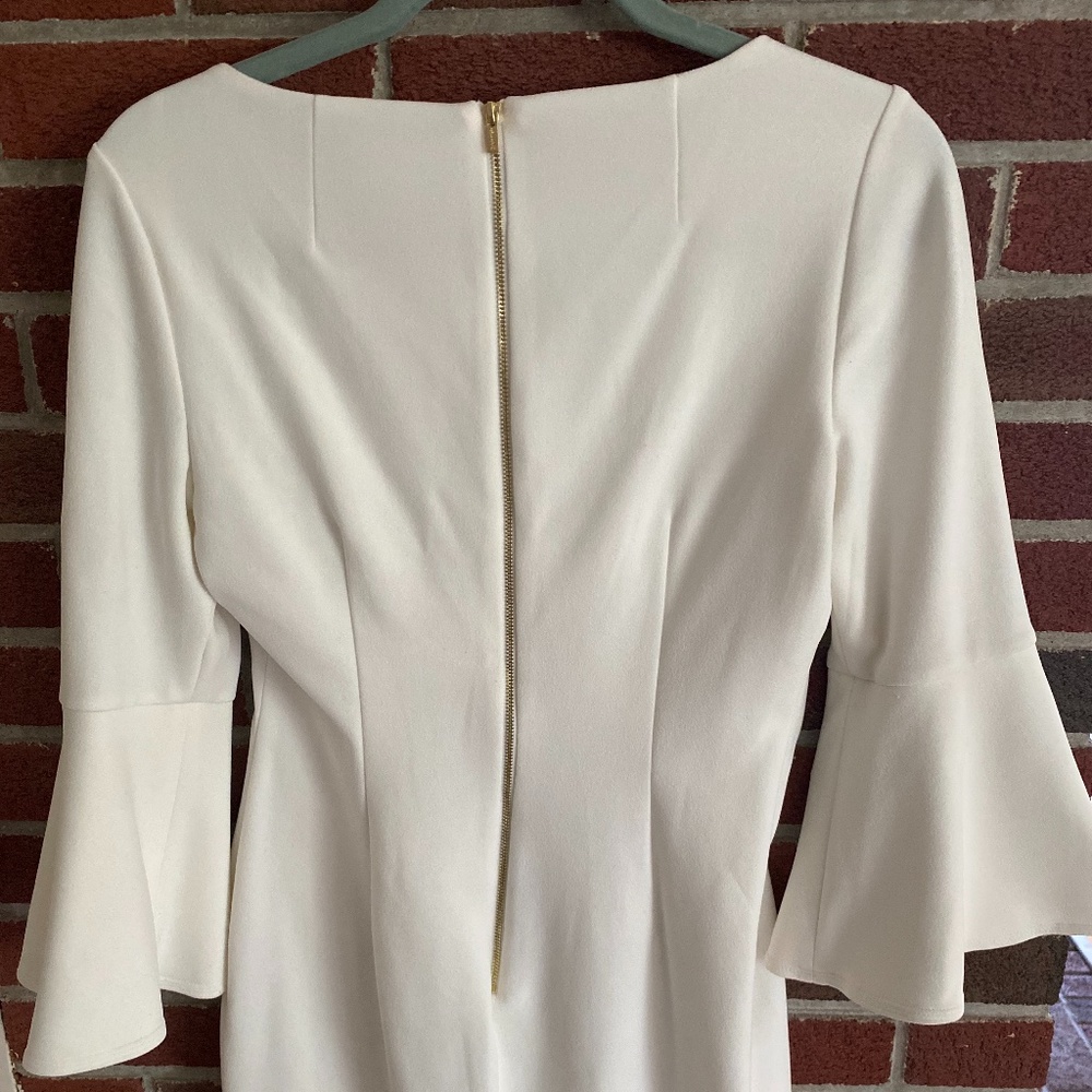White Calvin Klein Dress